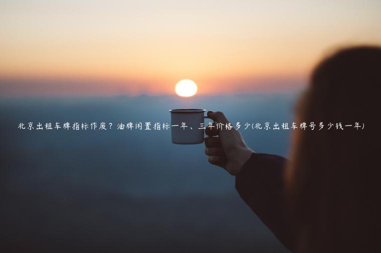 北京出租车牌指标作废？油牌闲置指标一年、三年价格多少(北京出租车牌号多少钱一年)
