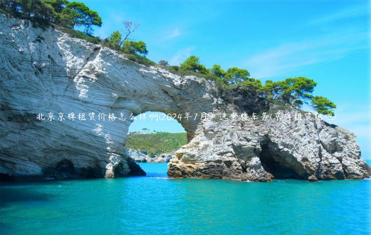 北京京牌租赁价格怎么样啊(2024年7月）选金牌车务(京牌租赁贴吧)
